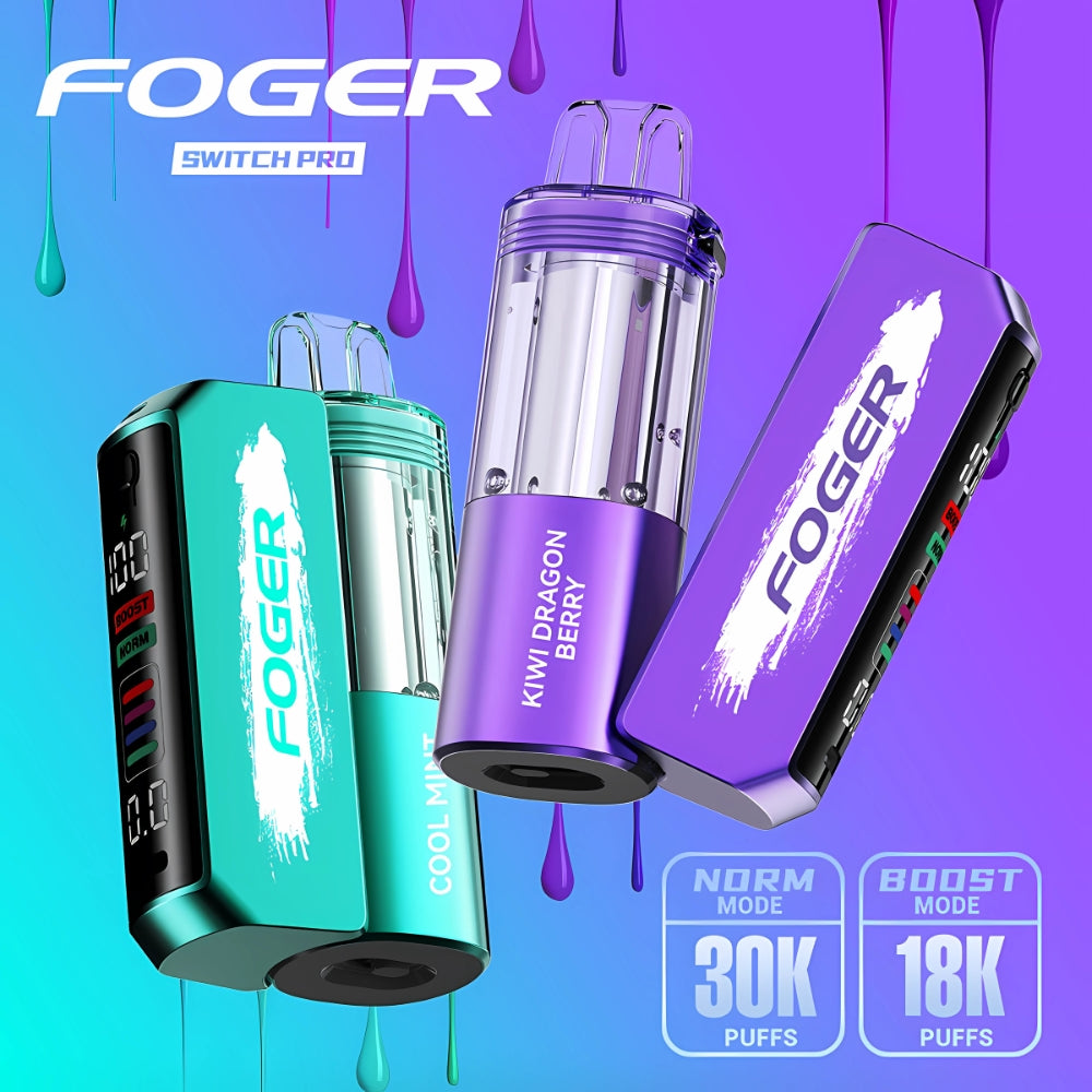 Foger Switch Pro 30K Puff: Essential Guide to Vaping Devices Foger Switch Pro 30K Puff: Essential Guide to Vaping Devices