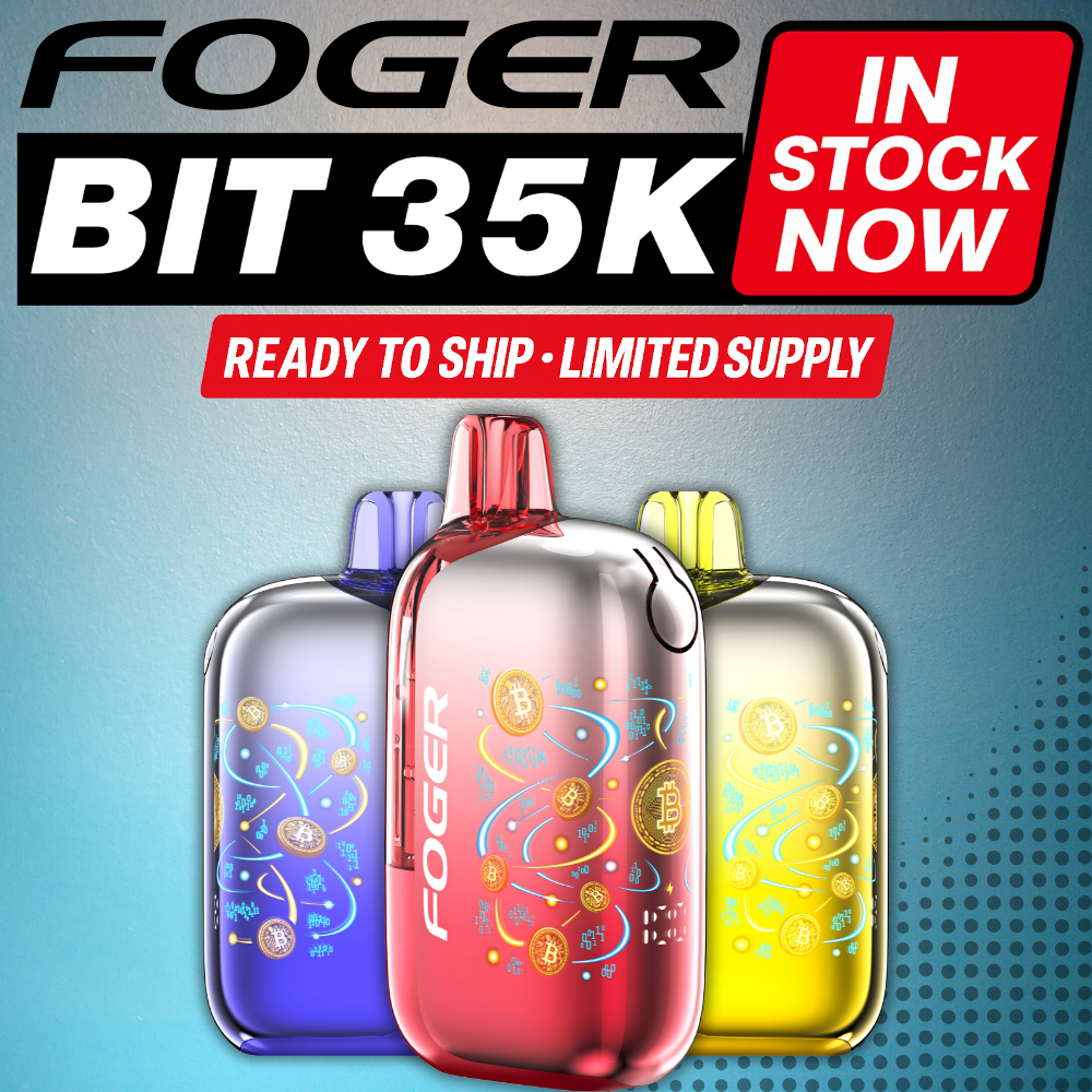 In Stock Foger Bit 35K Disposable Vapes | Ready to Ship In Stock Foger Bit 35K Disposable Vapes | Ready to Ship