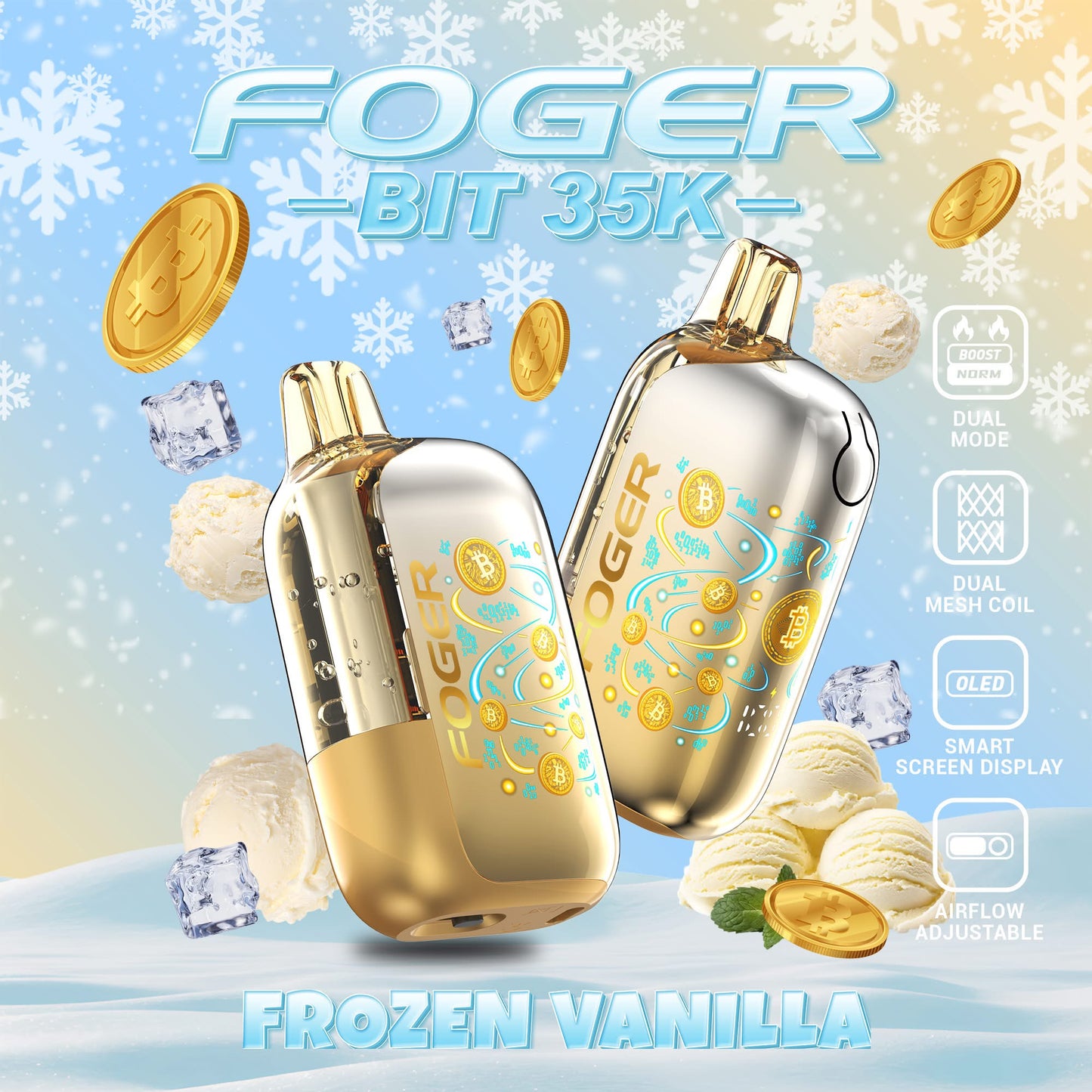 Frozen Vanilla – Foger Bit 35K Puffs