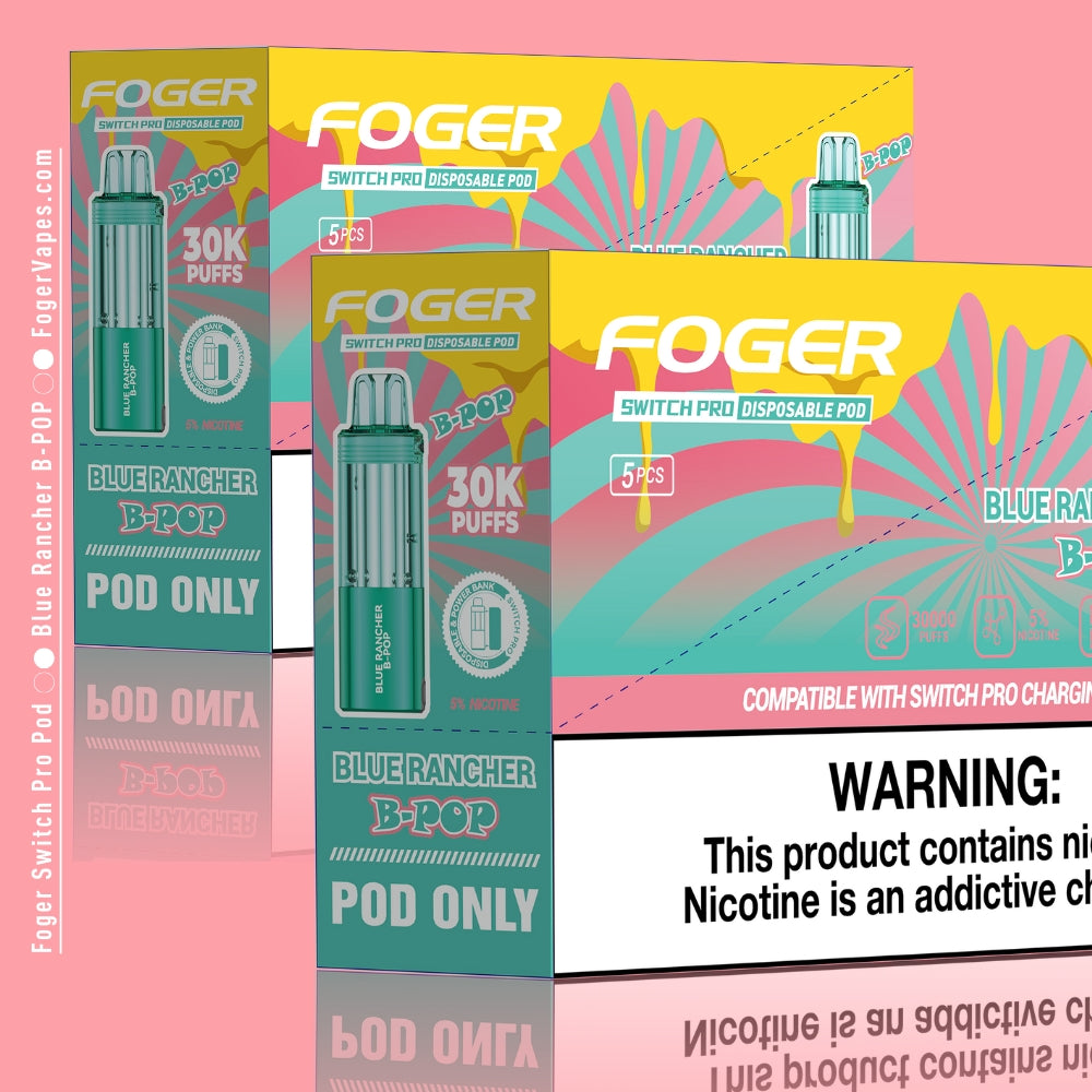 Blue Rancher B-POP Foger Switch Pro Pod 30K Puffs