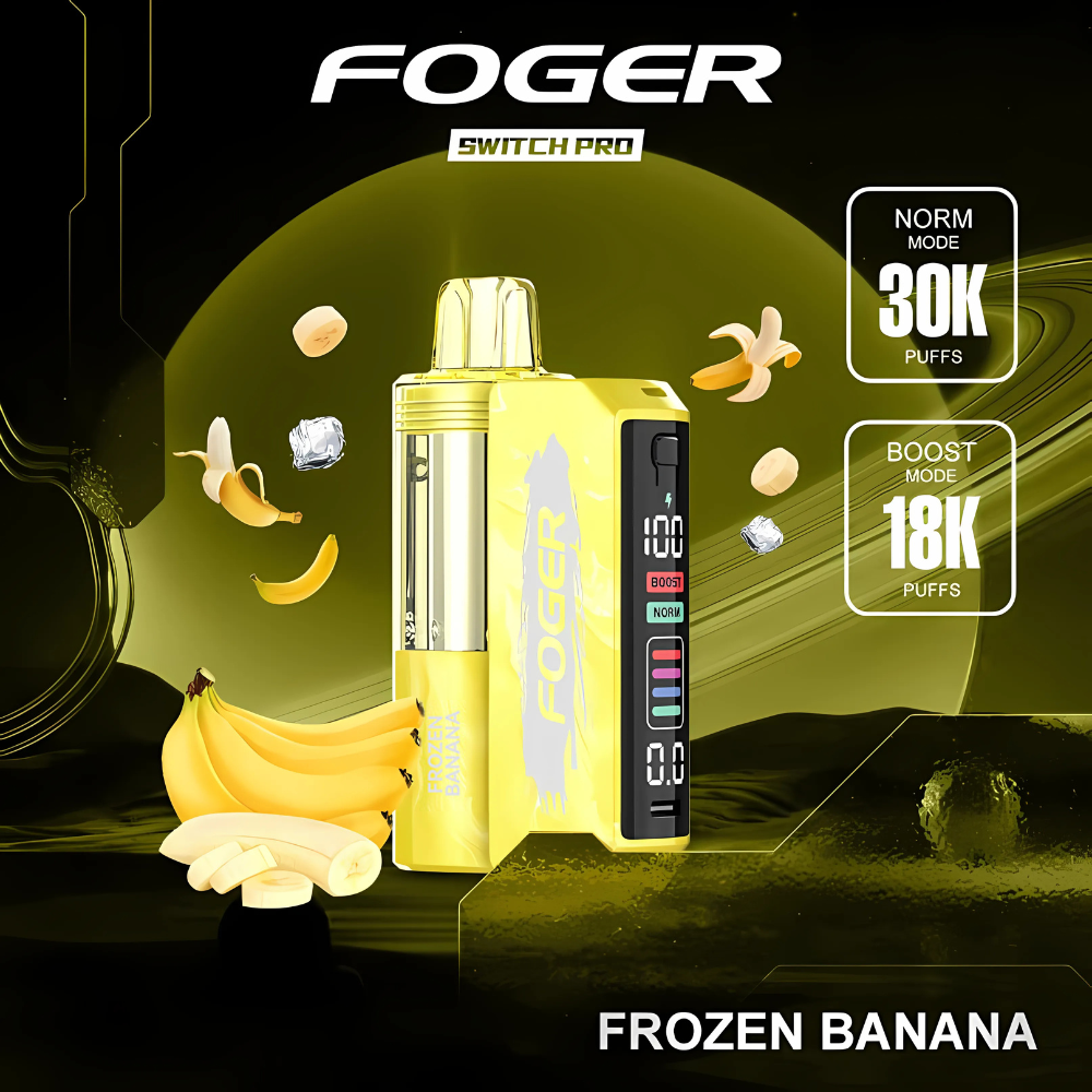 Frozen Banana Foger Pro 30K: Icy Vape Flavor | banana foger Frozen Banana Foger Pro 30K: Icy Vape Flavor | banana foger
