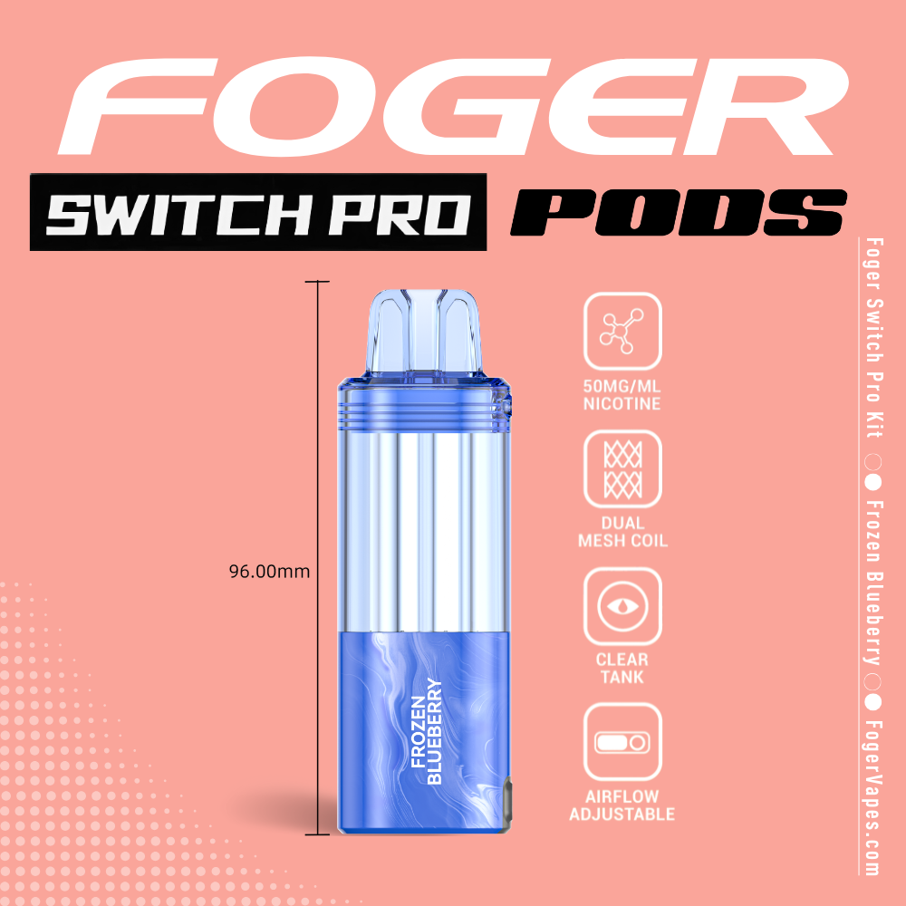 Frozen Blueberry – Foger Switch Pro Pod 30K Puffs
