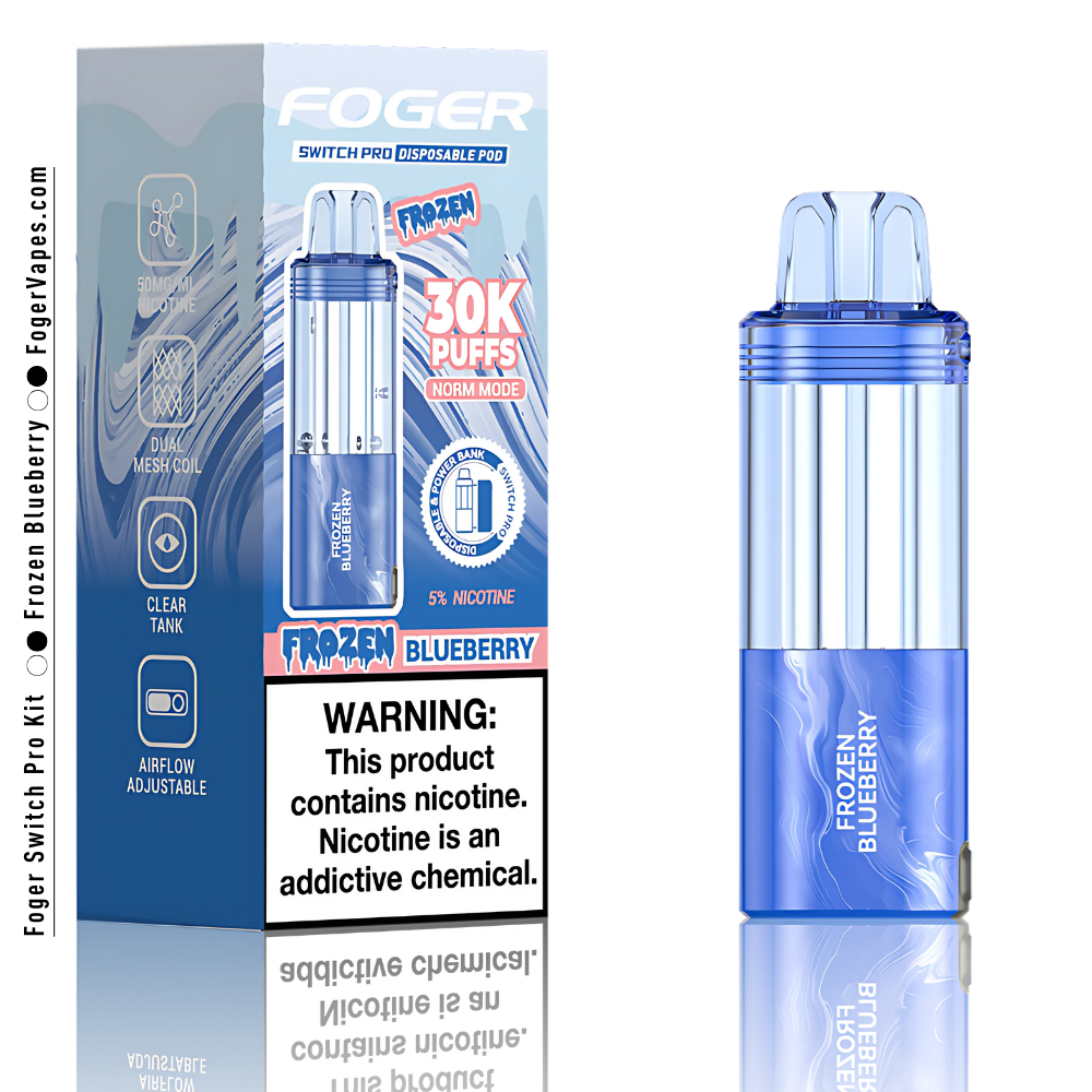 Frozen Blueberry – Foger Switch Pro Pod 30K Puffs