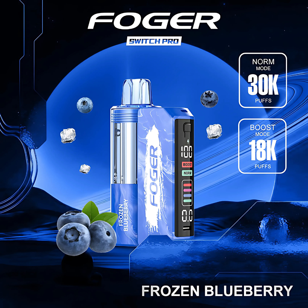 Frozen Blueberry Foger Switch Pro 30K Puffs Frozen Blueberry Foger Switch Pro 30K Puffs