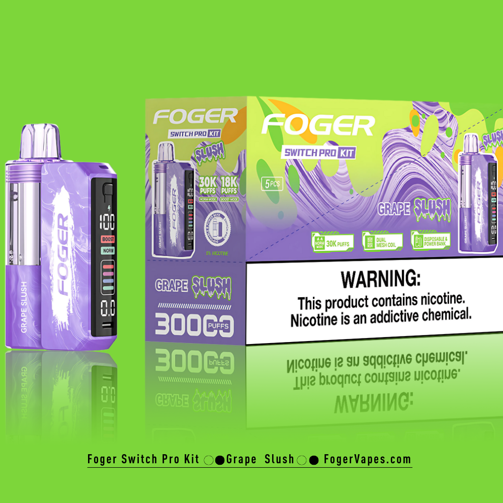 Grape Slush – Foger Switch Pro Kit 30K Puffs