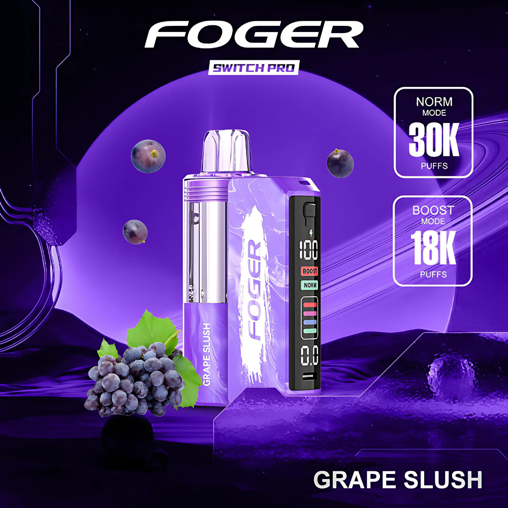 Grape Slush Foger Switch Pro 30K Puffs Grape Slush Foger Switch Pro 30K Puffs