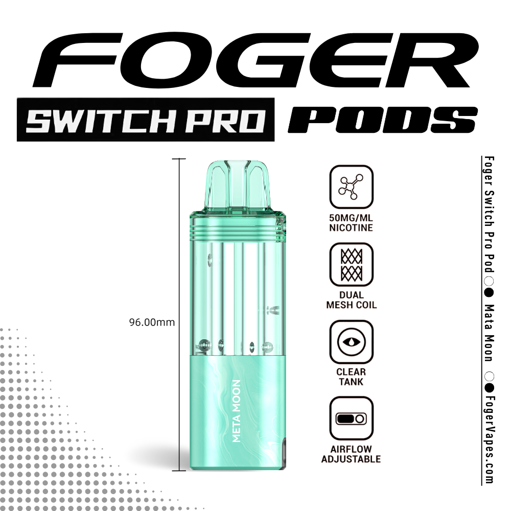 Foger Switch Pro Pod Meta Moon | 30K Puffs Foger Switch Pro Pod Meta Moon | 30K Puffs