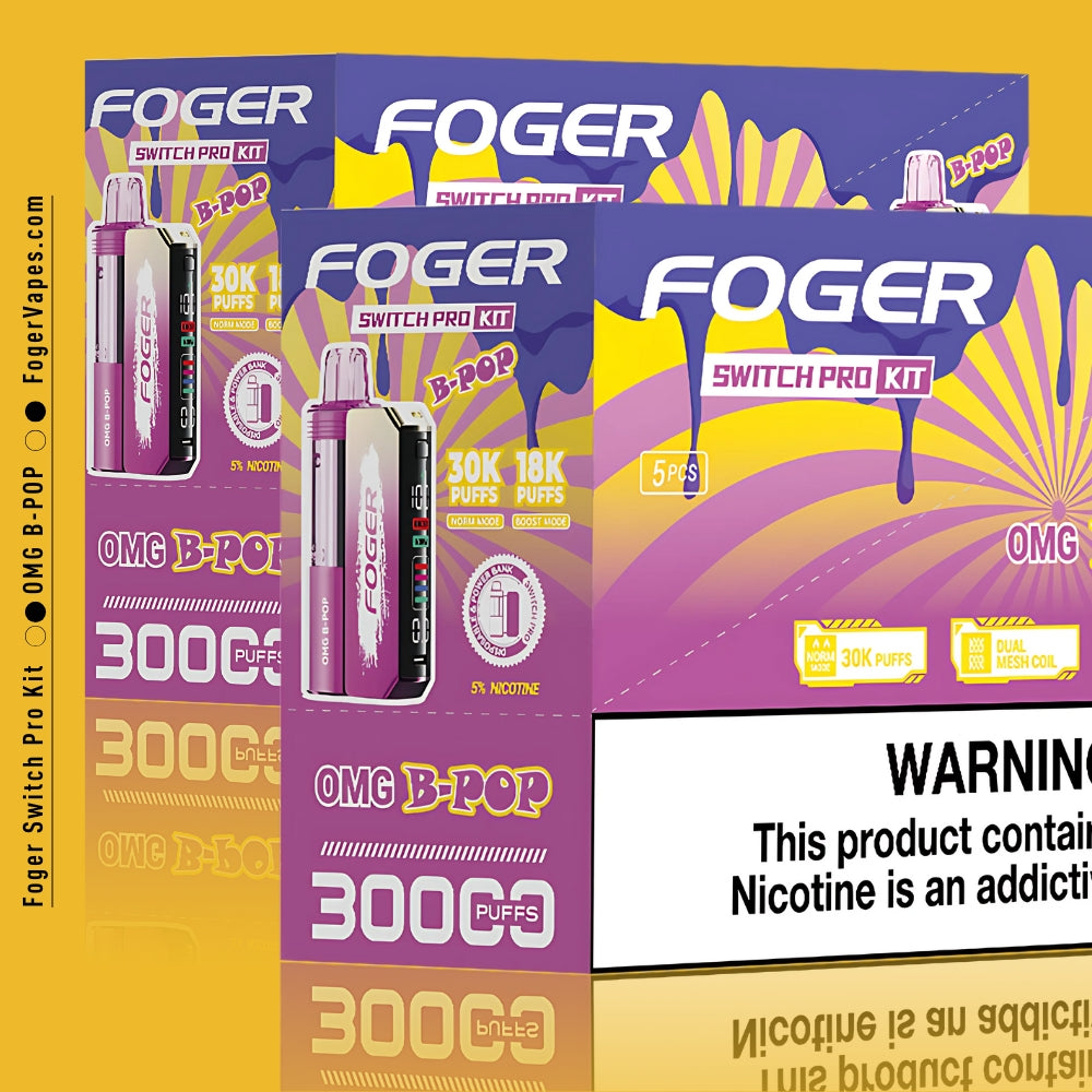 OMG B-POP Foger Switch Pro Kit 30K Puffs