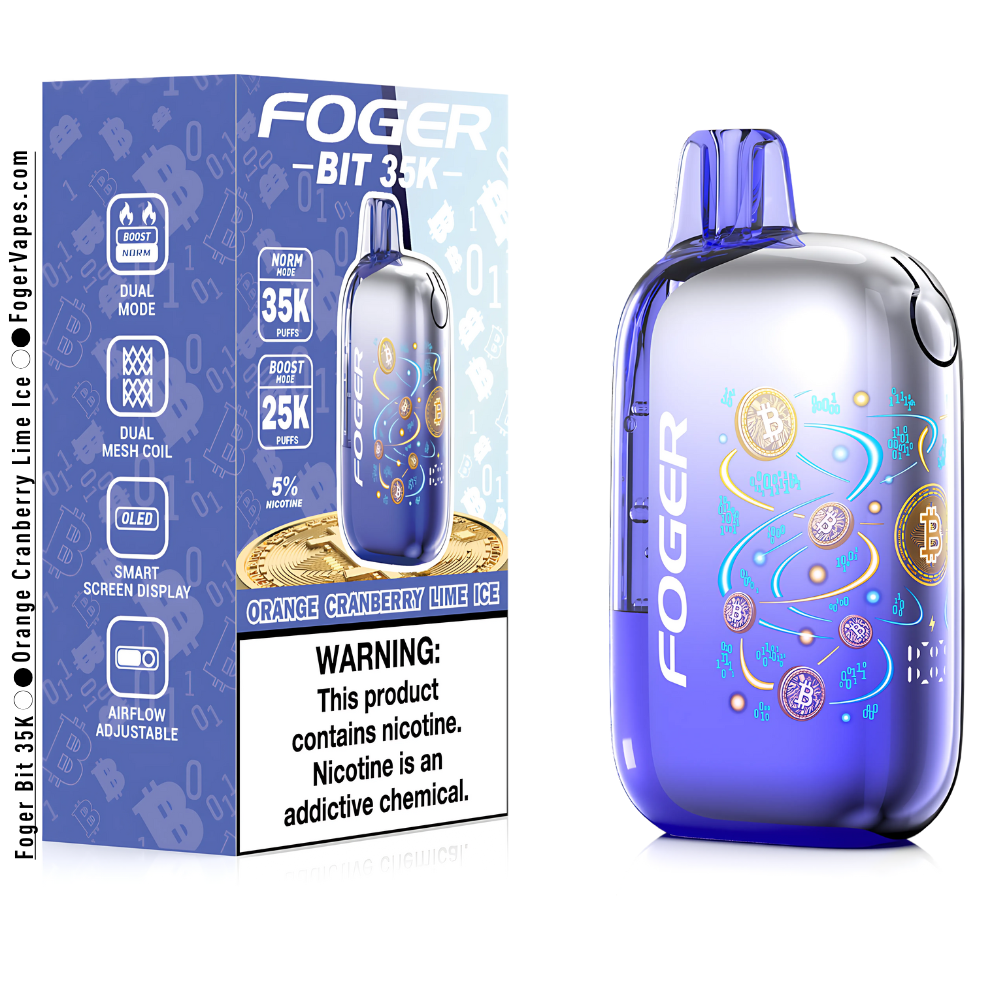 Orange Cranberry Lime Ice – Foger Bit 35K Puffs