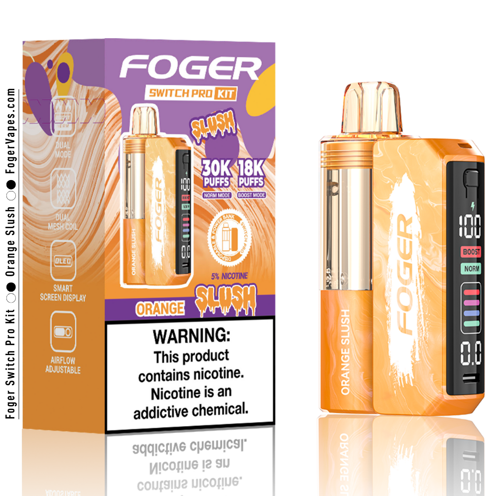 Orange Slush – Foger Switch Pro Kit 30K Puffs