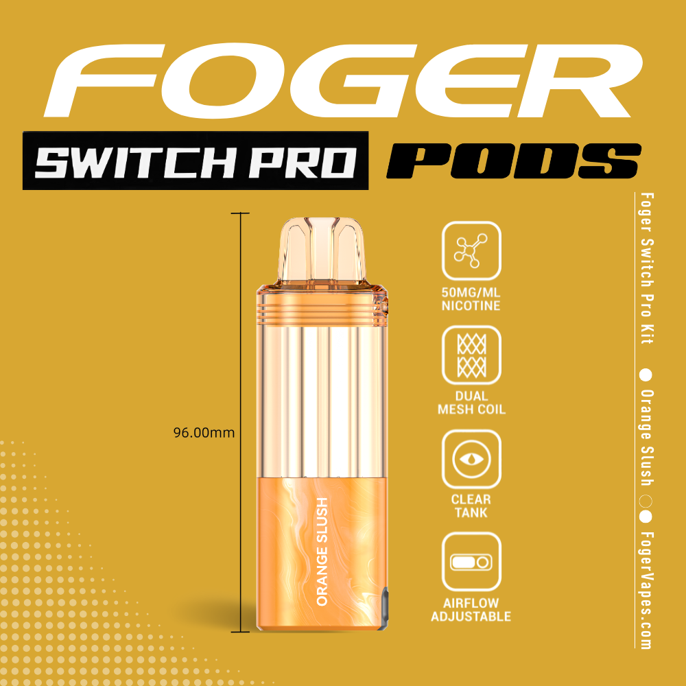 Orange Slush – Foger Switch Pro Pod 30K Puffs