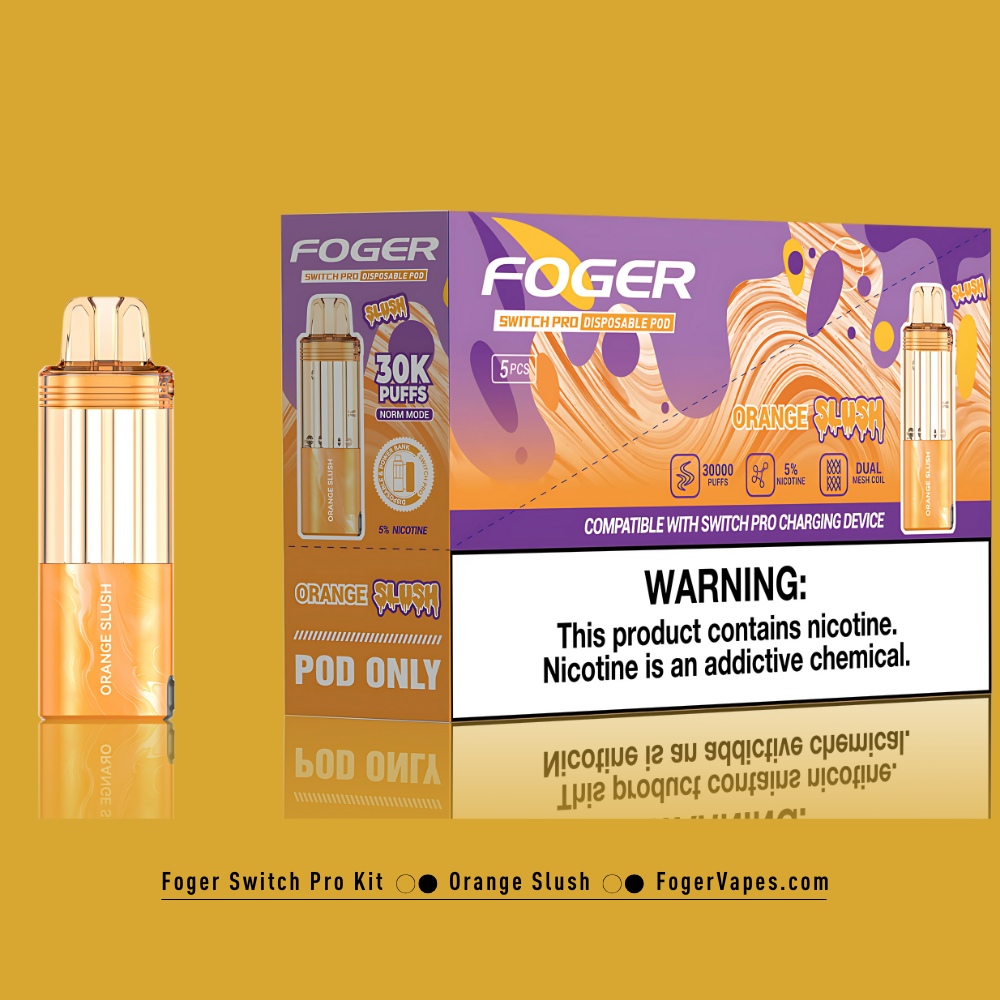 Orange Slush – Foger Switch Pro Pod 30K Puffs
