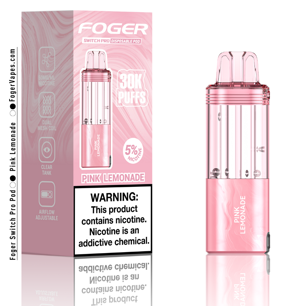 Pink Lemonade – Foger Switch Pro Pod | 30K Puffs