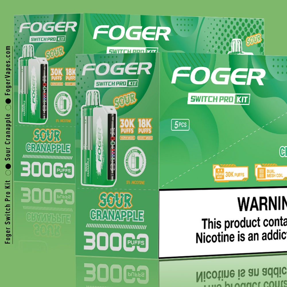Sour Cranapple Foger Switch Pro Kit 30K Puffs