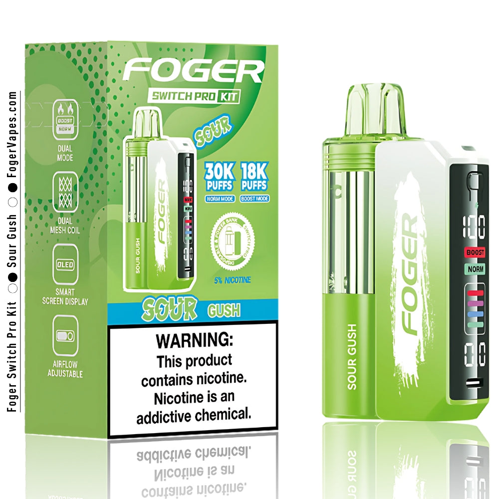 Sour Gush Foger Switch Pro Kit 30K Puffs
