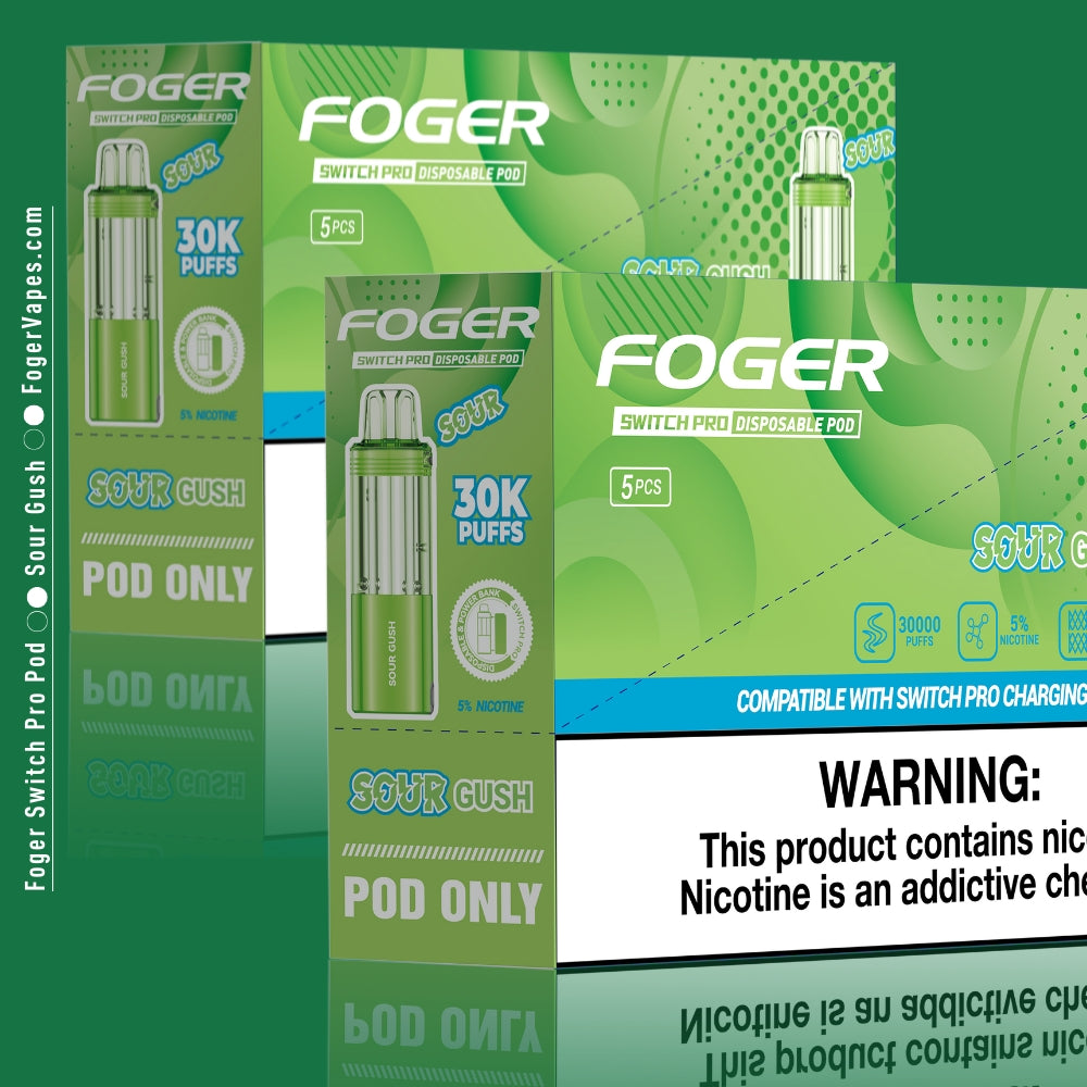 Sour Gush Foger Switch Pro Pod 30K Puffs