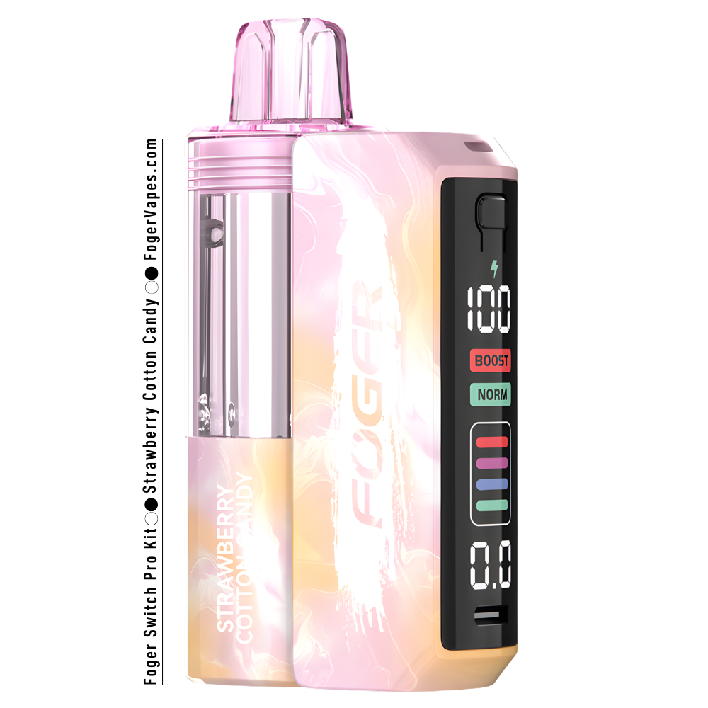 Strawberry Cotton Candy – Foger Switch Pro Kit | 30K Puffs