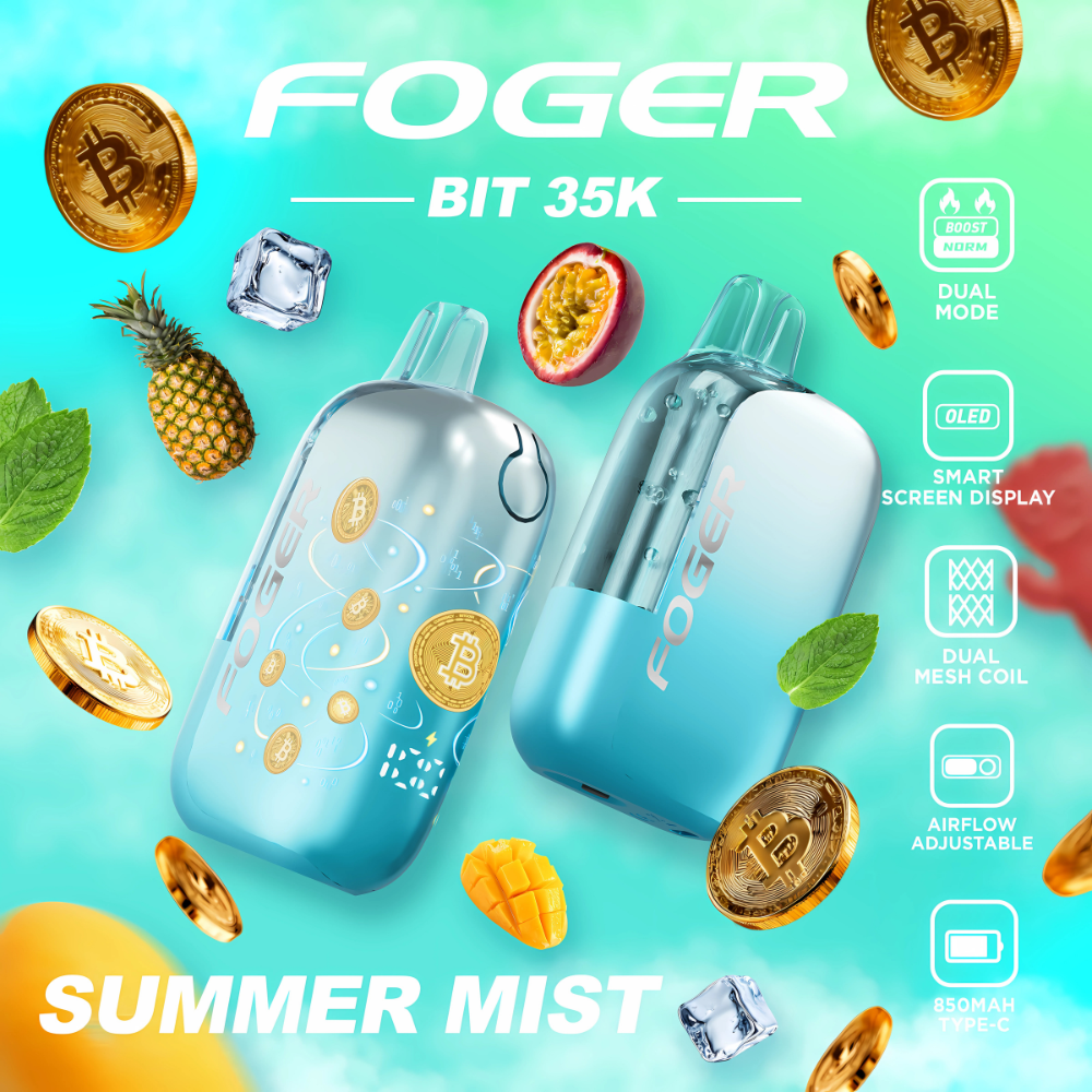 Summer Mist Foger Bit 35K Vape: 35,000 Puffs! Summer Mist Foger Bit 35K Vape: 35,000 Puffs!