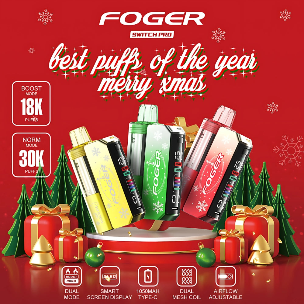 Foger Switch Pro Kit Holiday Edition: Festive Flavors and Unmatched Performance