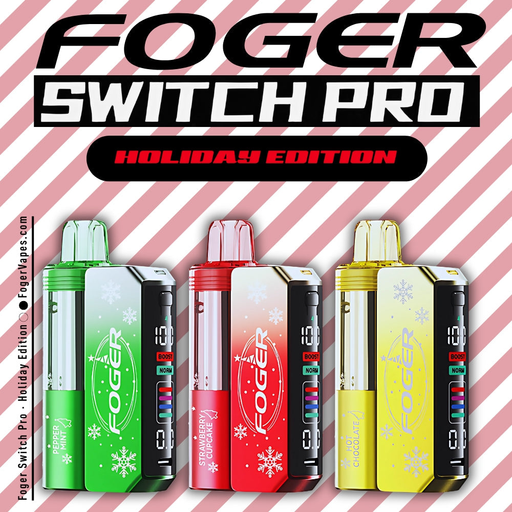 Foger Vape Switch Pro Kit 30K Puffs Holiday Edition