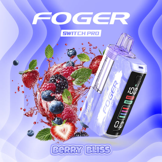Foger Vape Switch Pro Kit: 30K Puffs & Exciting Flavors Foger Vape Switch Pro Kit: 30K Puffs & Exciting Flavors