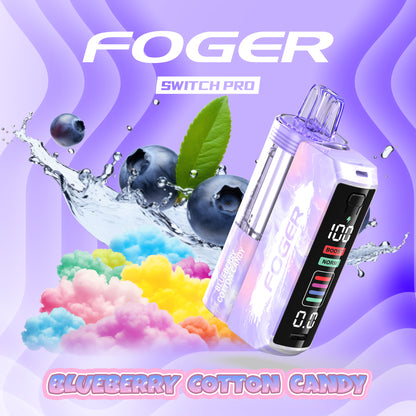 Blueberry Cotton Candy – Foger Switch Pro Kit | 30K Puffs