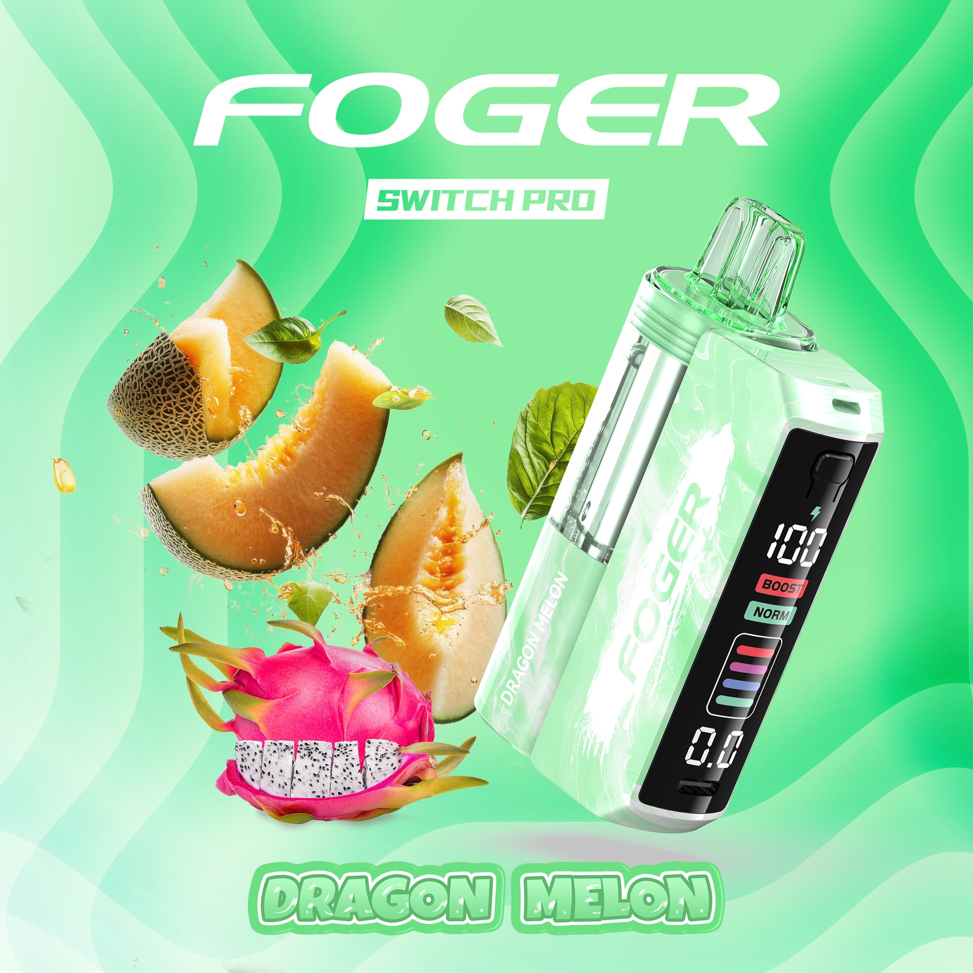 Dragon Melon | Foger Switch Pro Kit 30K Puffs Dragon Melon | Foger Switch Pro Kit 30K Puffs