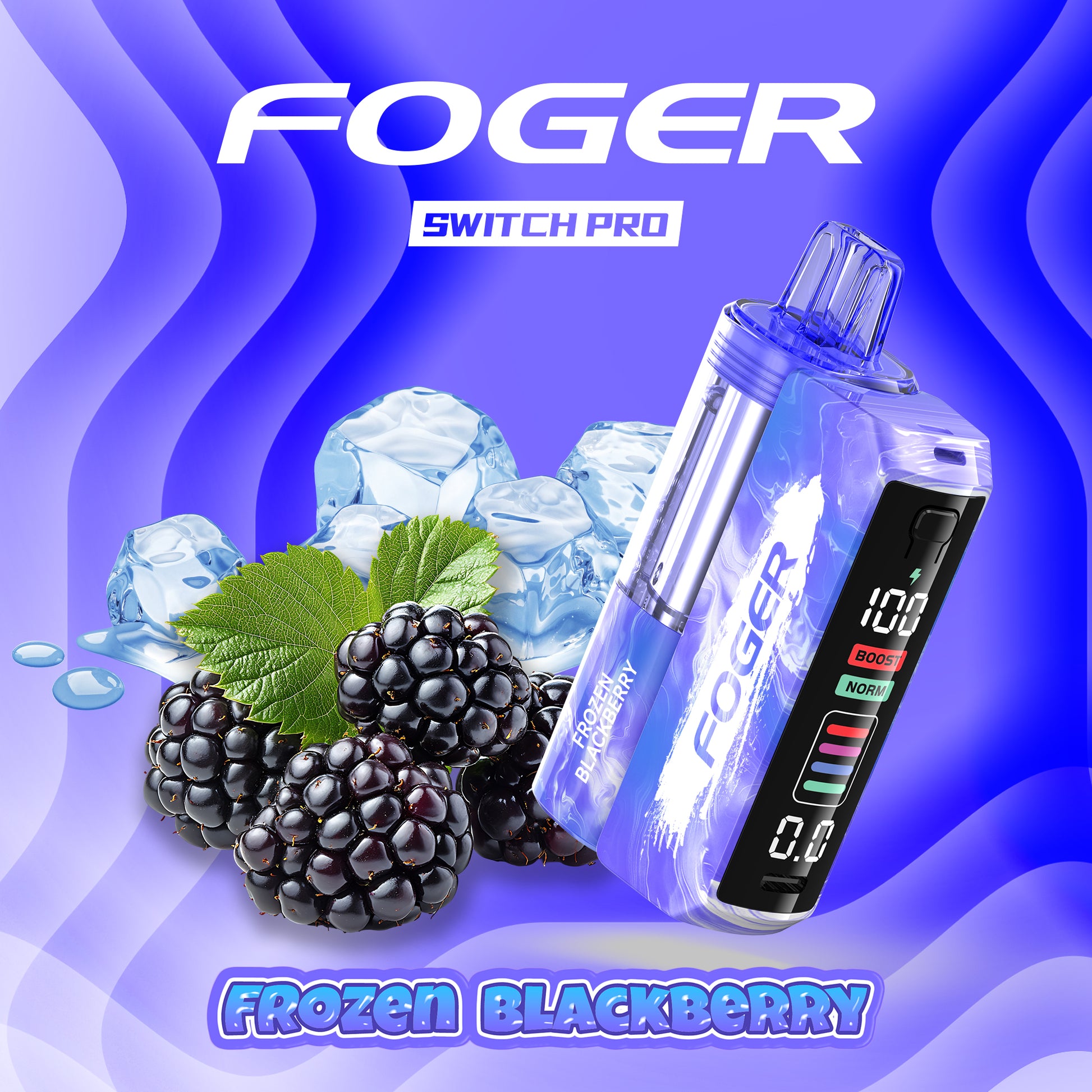 Frozen Blackberry | Foger Switch Pro Kit 30K Puffs Frozen Blackberry | Foger Switch Pro Kit 30K Puffs