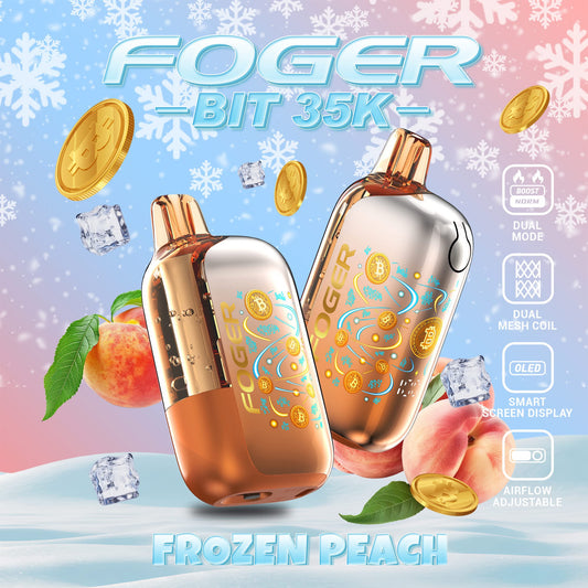 Frozen Peach – Foger Bit 35K Puffs