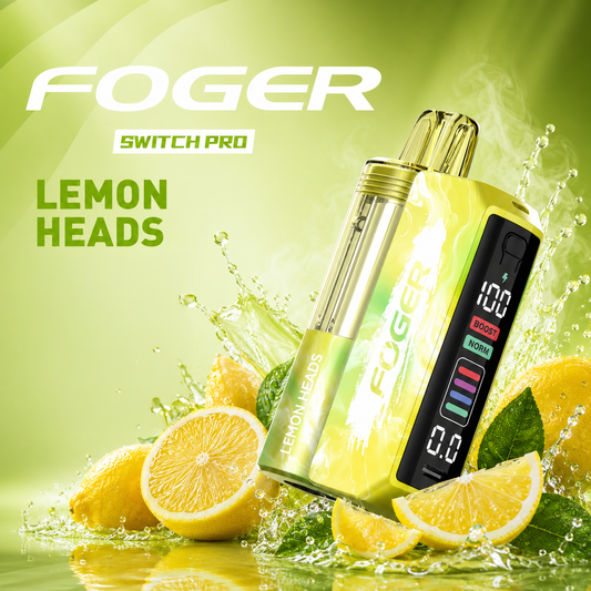 Lemon Heads Foger Switch Pro Kit | 30K Puffs