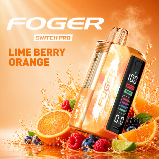 Lime Berry Orange Foger Switch Pro Kit | 30K Puffs