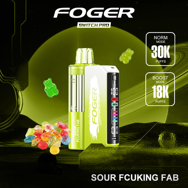 Get the Foger Switch Pro Kit: 30K Puffs of Flavor Fun