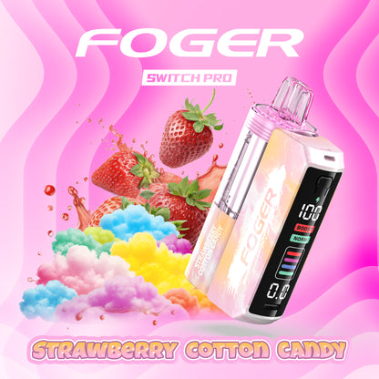 Strawberry Cotton Candy – Foger Switch Pro Kit | 30K Puffs