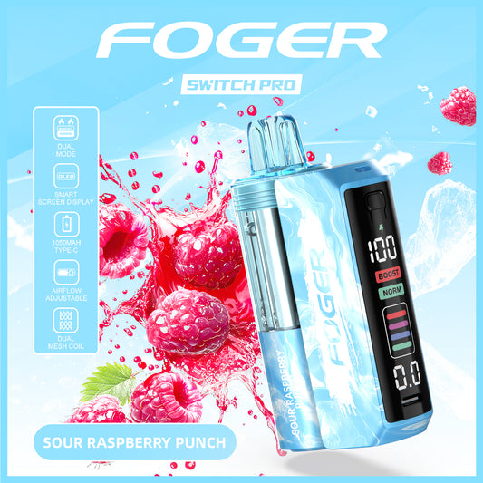 Sour Raspberry Punch – Foger Switch Pro Kit | 30K Puffs