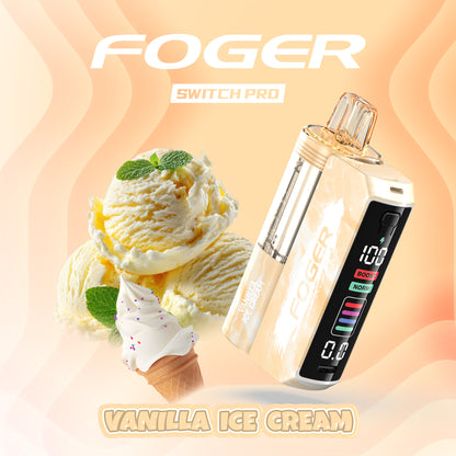 Vanilla Ice Cream – Foger Switch Pro Kit | 30K Puffs