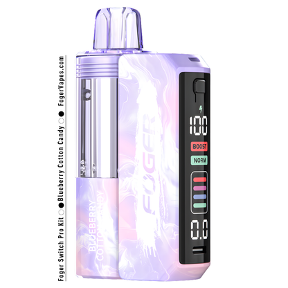 Blueberry Cotton Candy – Foger Switch Pro Kit | 30K Puffs