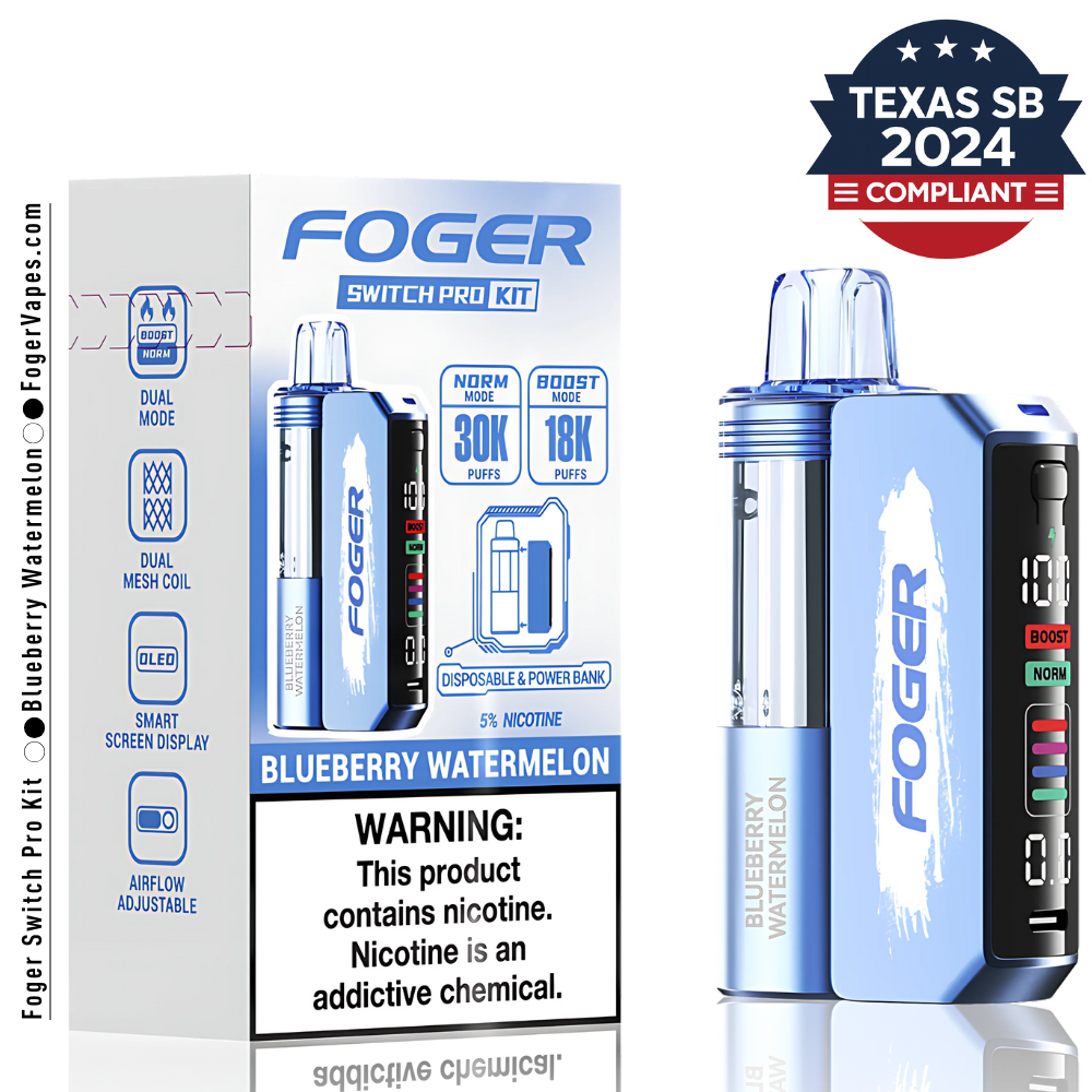 Blueberry Watermelon Switch Pro Kit – Texas Compliant – Built in USA