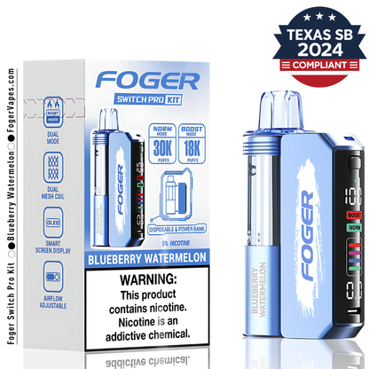 Blueberry Watermelon Switch Pro Kit – Texas Compliant – Built in USA
