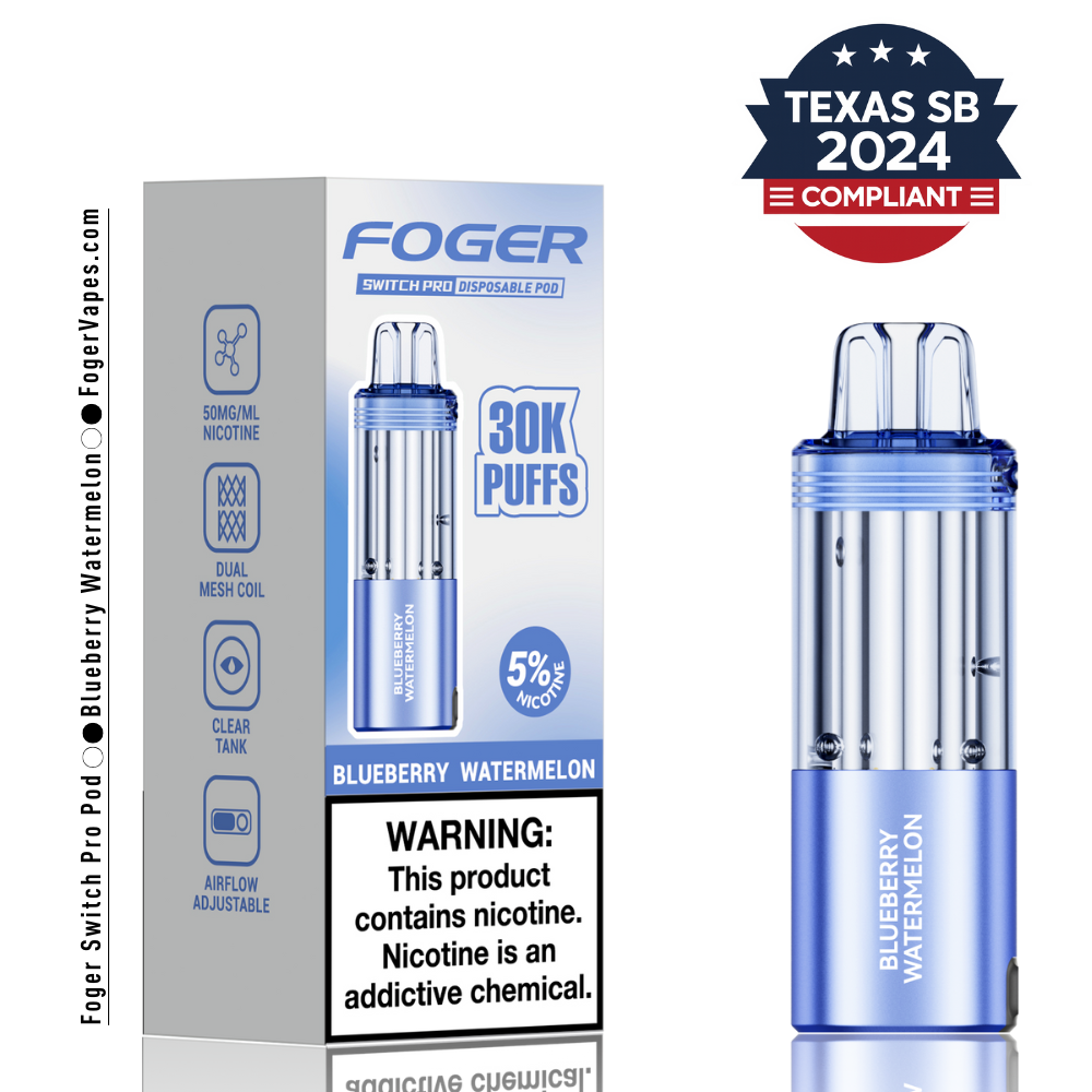 Foger Vape Ban Texas Foger Switch Pro 30K Disposable Vape Foger Switch Pro  Vape Wholesale (TX)