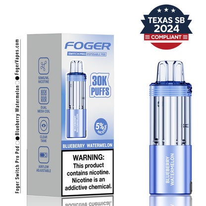 Blueberry Watermelon – Texas Compliant Switch Pro Pod – Built in USA