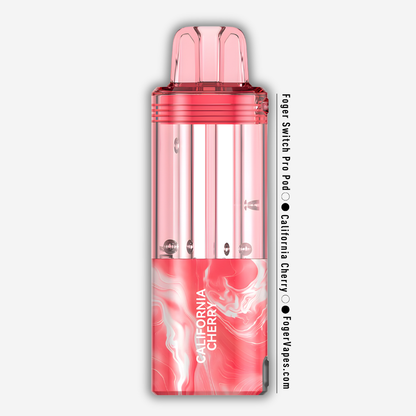 California Cherry – Foger Switch Pro Pod | 30K Puffs