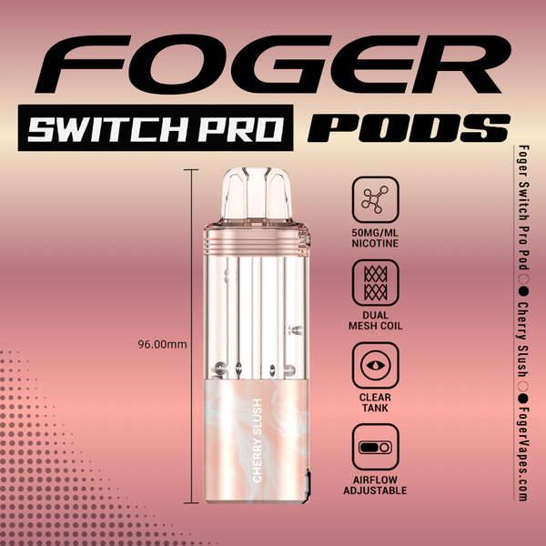 Cherry Slush Foger Switch Pro Pod | 30K Puffs Cherry Slush Foger Switch Pro Pod | 30K Puffs