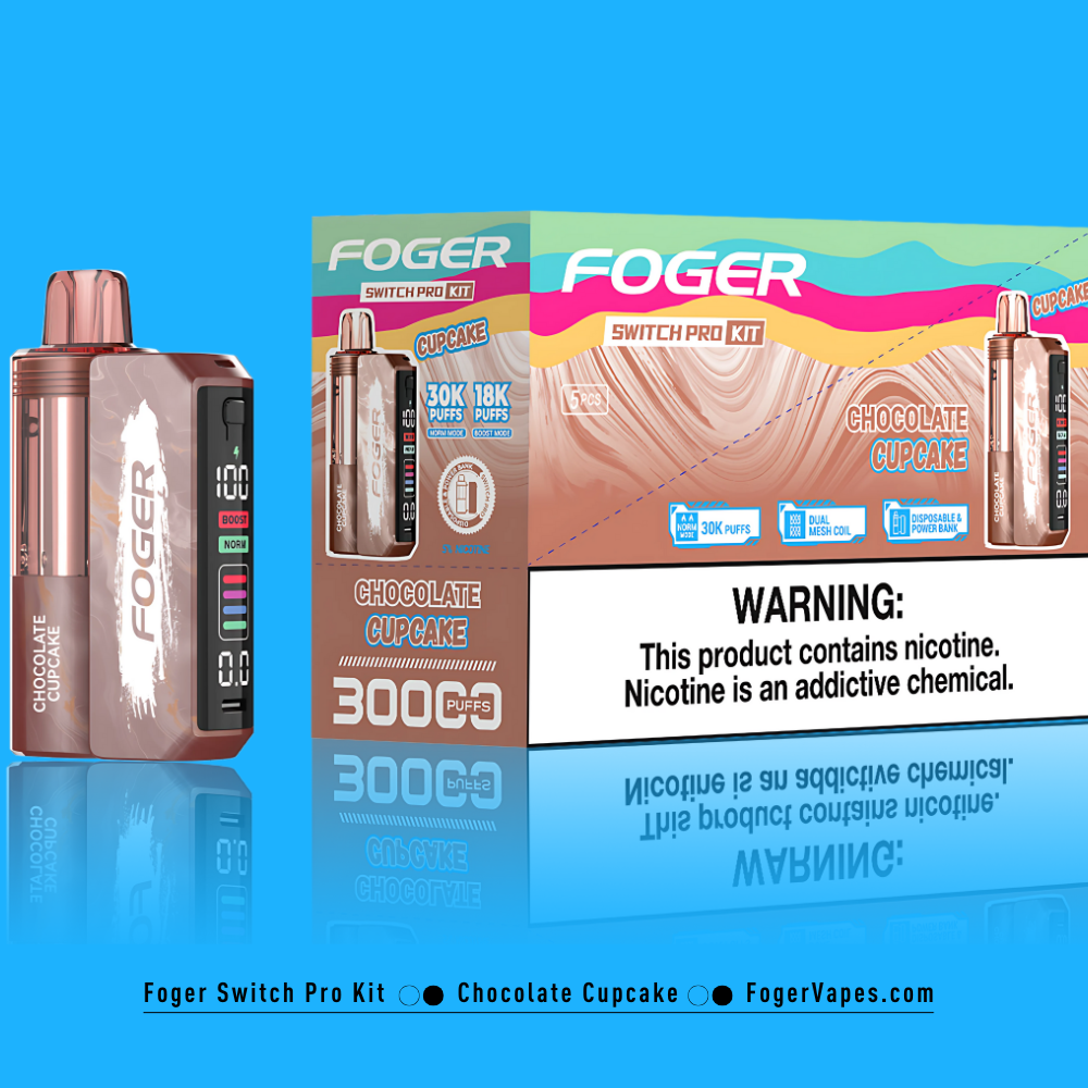 Chocolate Cupcake – Foger Switch Pro Kit | 30K Puffs