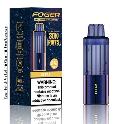 Shop Foger Switch Pro Pods: 30K Puffs in Flavor Variety Shop Foger Switch Pro Pods: 30K Puffs in Flavor Variety