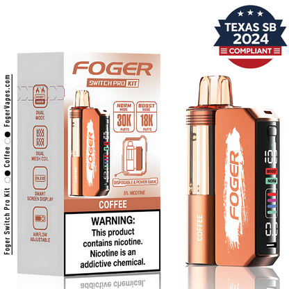 Coffee Switch Pro Kit Texas Compliant Built in USA Coffee Switch Pro Kit Texas Compliant Built in USA