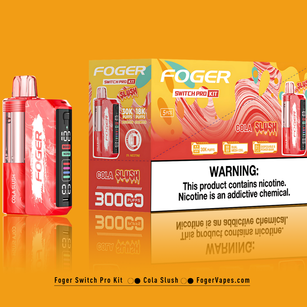 Cola Slush – Foger Switch Pro Kit 30K Puffs