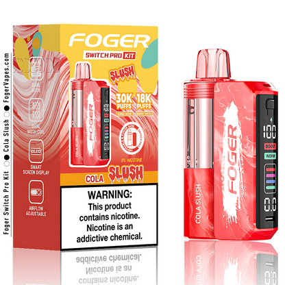 Cola Slush Foger Pro: 30,000 Puffs Vape | cola slush Cola Slush Foger Pro: 30,000 Puffs Vape | cola slush