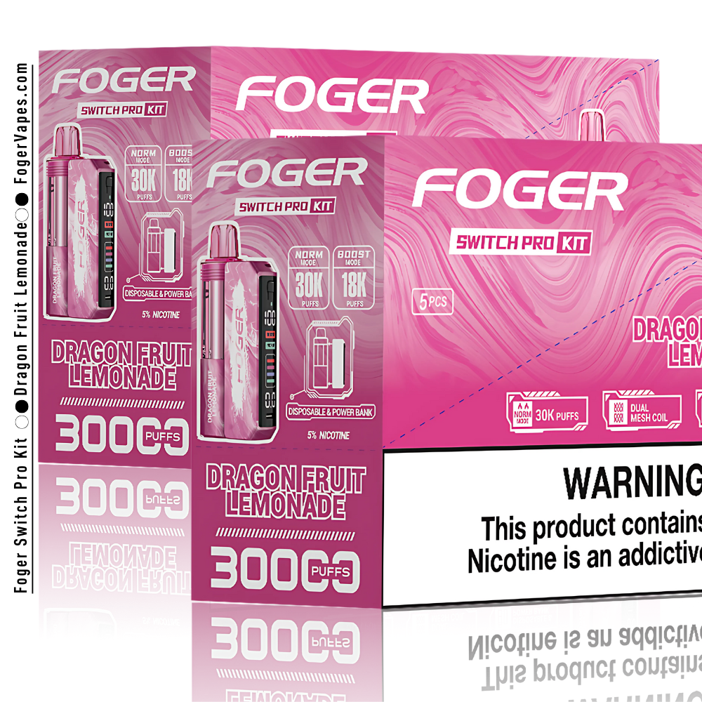 Dragon Fruit Lemonade – Foger Switch Pro Kit | 30K Puffs
