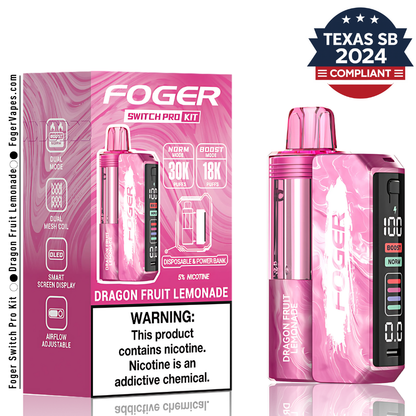 Dragon Fruit Lemonade Switch Pro Kit – Texas Compliant – Built in USA