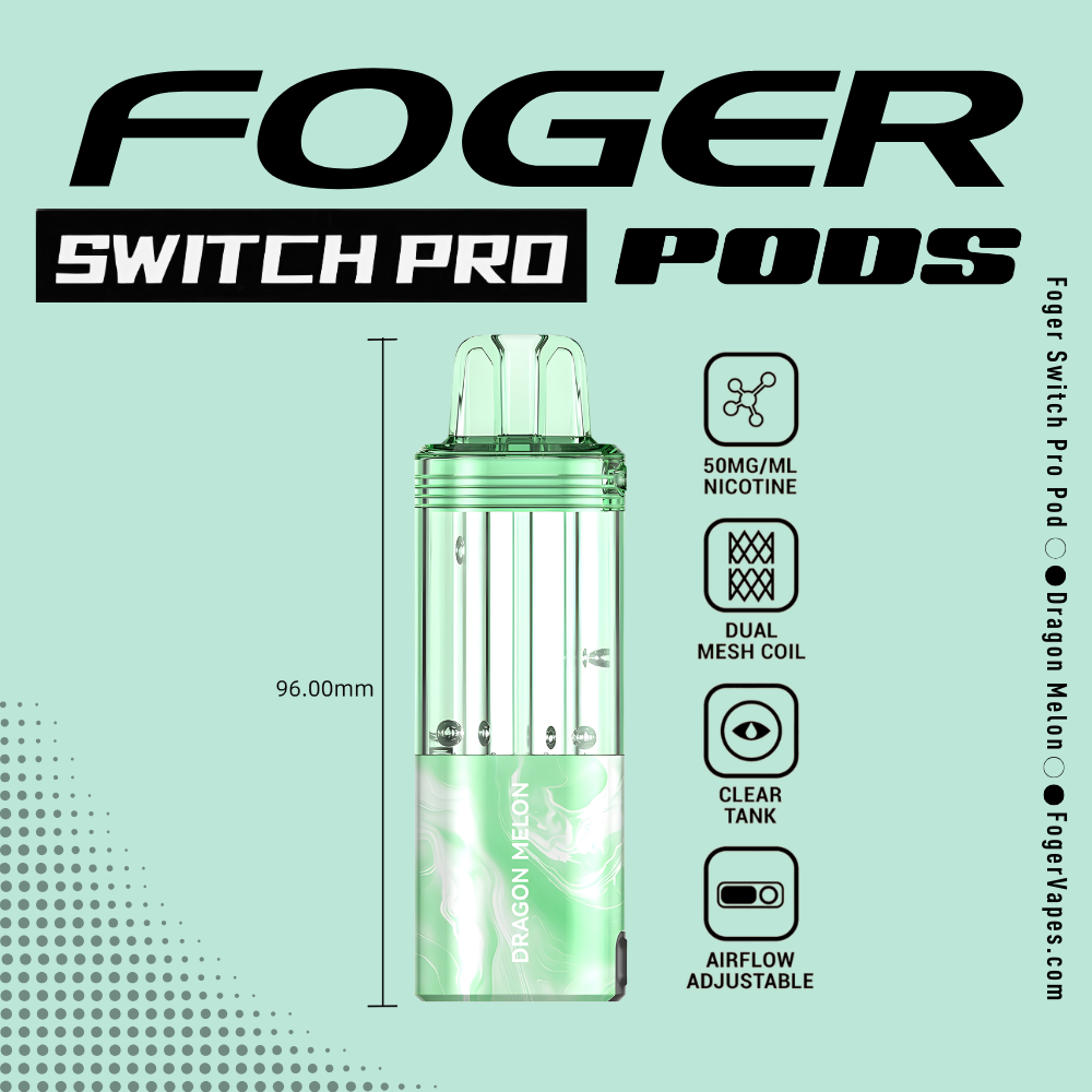 Dragon Melon – Foger Switch Pro Pod | 30K Puffs